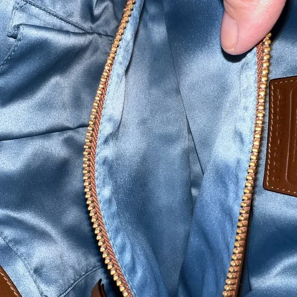 Coach Hampton Jean Turnlock Satchel - B0893-12216 - Picture 13 of 15